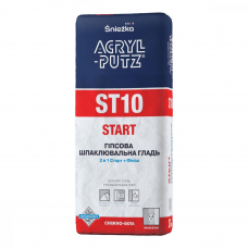 Шпаклевочная гладь 2 в1 Старт + Финиш ACRYL-PUTZ® ST10 СТАРТ 20 кг