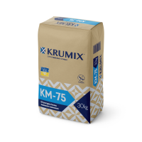 Штукатурка гипсовая для машинного нанесения Krumix КМ-75 30 кг