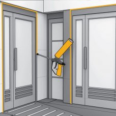 Монтажная пена профессиональная Sika Boom®-580 Fix Fill многофункциональная полиуретановая