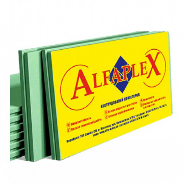 Экструдированный пенополистирол ALFAPLEX (XPS) 30 мм