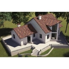 Битумная черепица Aquaizol Люкс Акцент Марокко