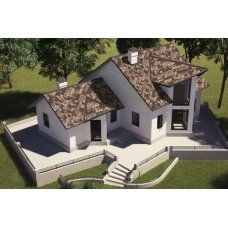 Битумная черепица Aquaizol Люкс Акцент Персия