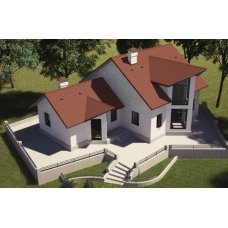 Битумная черепица Aquaizol Люкс Мозаика Красный мак