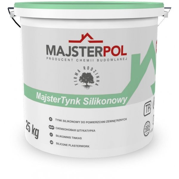 Штукатурка силиконовая MajsterTynk MAJSTERPOL 25 кг