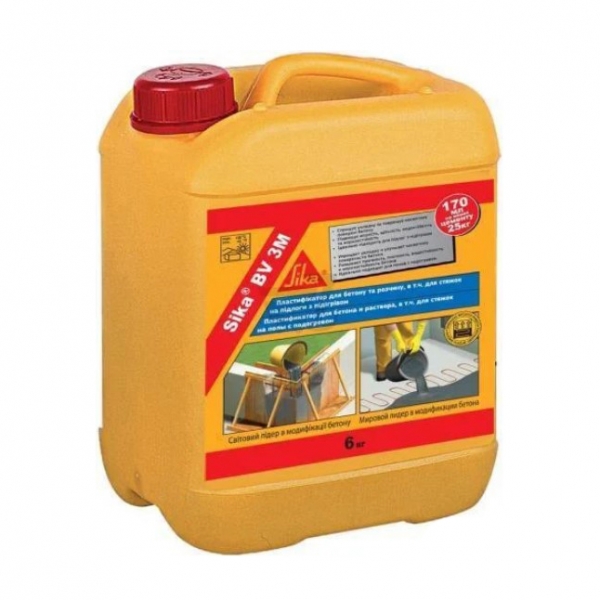 Пластификатор для бетона Sika BV 3M 6 кг