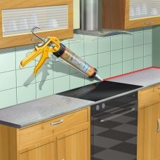 Герметик силиконовый бесцветный Sika Sanisil санитарный 300 мл