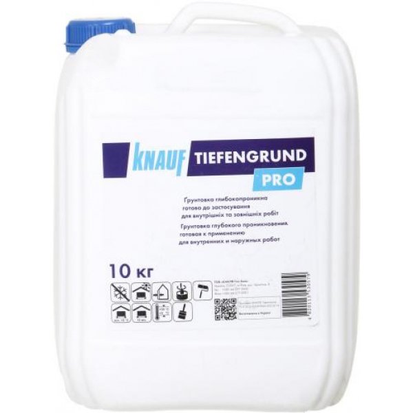 Ґрунтовка глибокопроникна Knauf Tiefengrund 10 кг