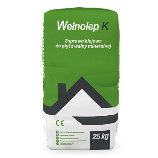 Клей для минеральной ваты Welnolep-k 25 кг