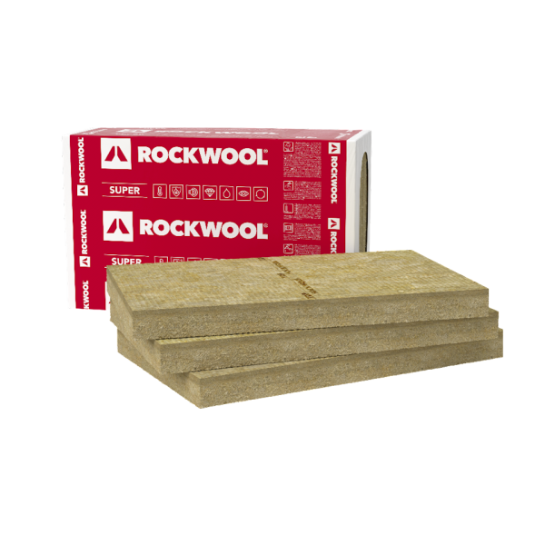 Минеральная фасадная вата ROCKWOOL FRONTROCK SUPER 100 мм