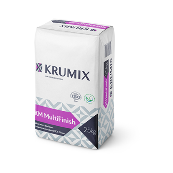Шпаклевка гипсовая КМ MultiFinish Krumix 25 кг